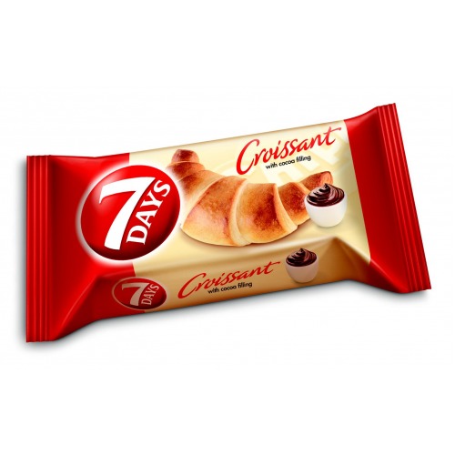 7DAYS kruasāni ar kakao pildījumu midi 60g