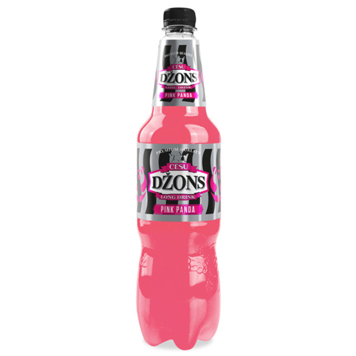 Alk. kokt. Cēsu Džons Pink panda 5% 1l PET