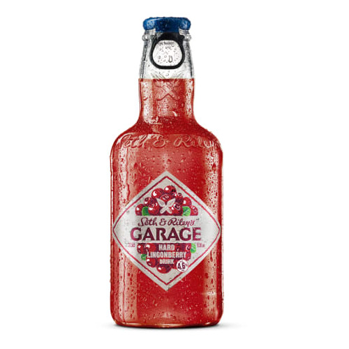 Alk. kokt. Garage Hard brūkleņu 4.6% 0.275l