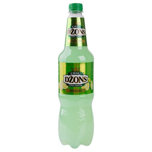 Alk. kokt. Green Lime 5% 1l, Cēsu Džons