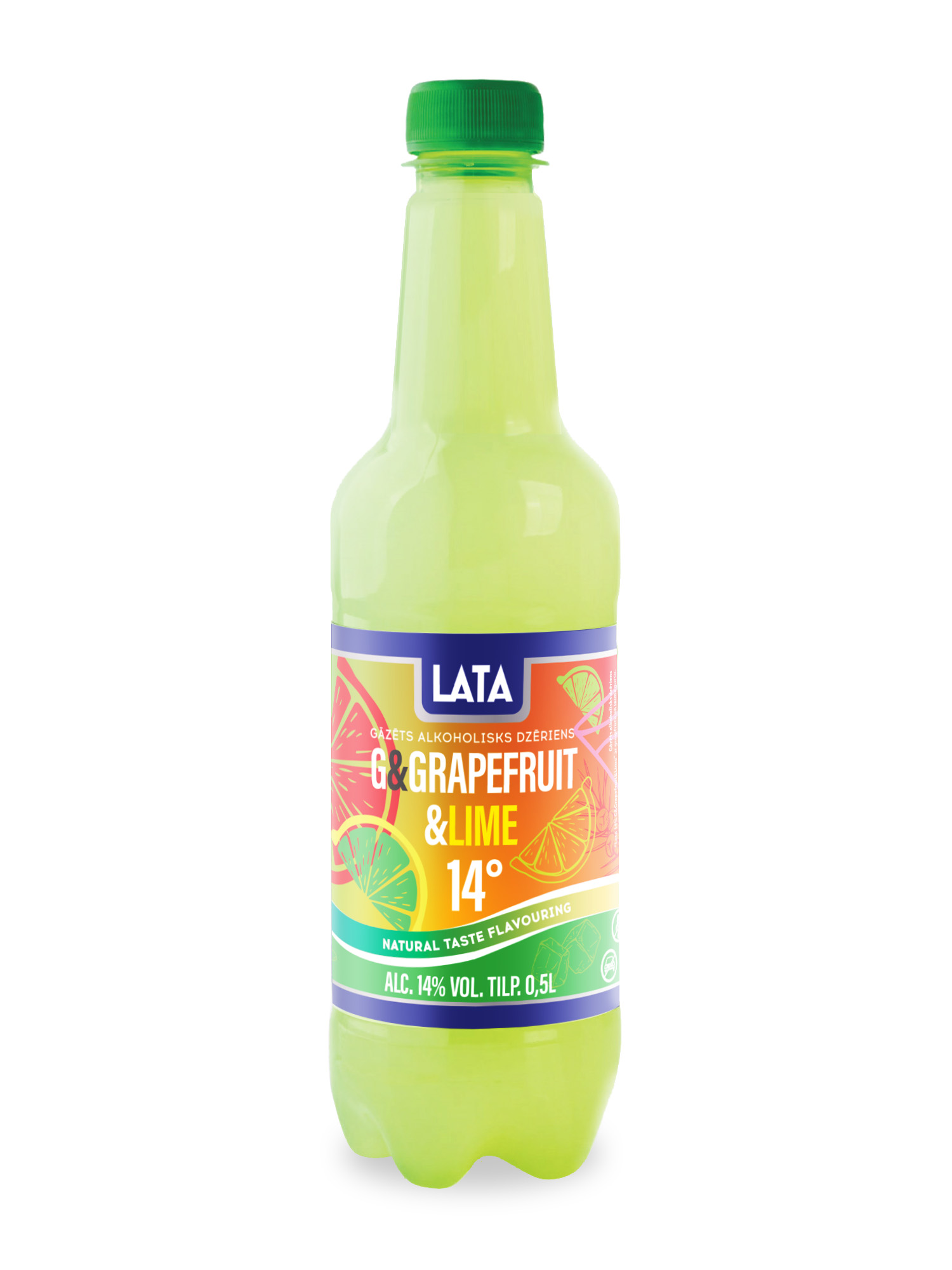 Alk. kokt. Lata G and Grapefruit and Lime 14% 0.5l
