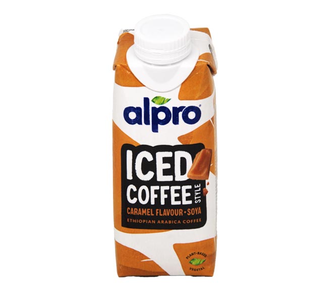 ALPRO kafijas un soj.dzer. ar karam.gar. ICED COFFEE, 250ml