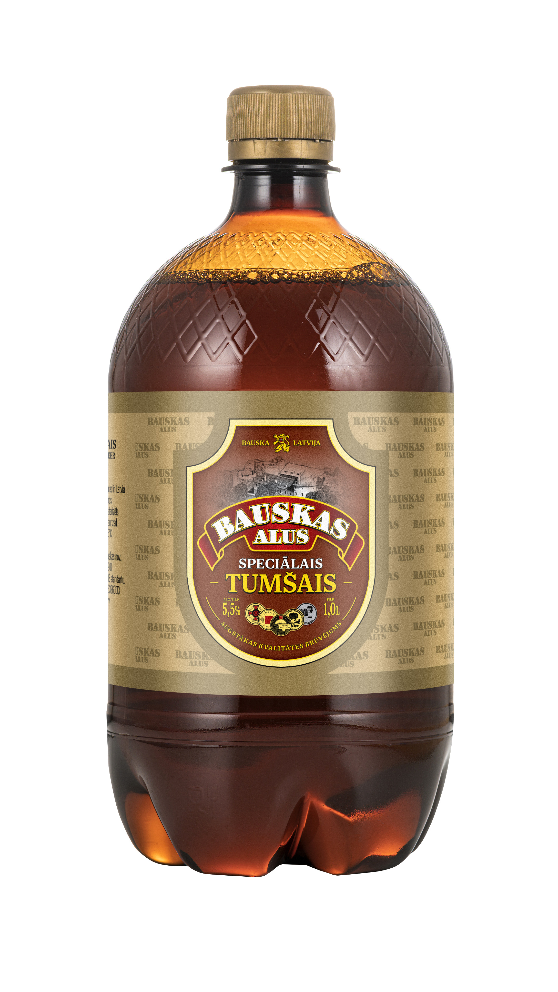 Alus Bauskas speciālais tumšais 5.5% 1l PET
