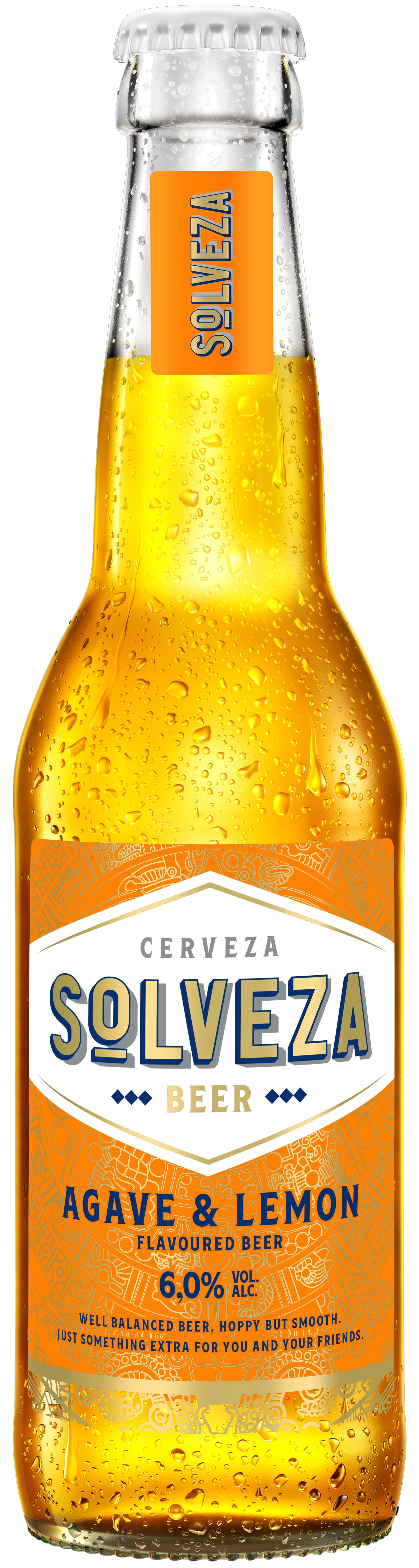 Alus dzēriens Solveza Agave  and  Lemon 6% 0.33l
