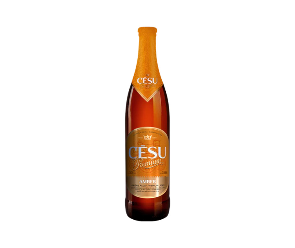 Alus gaišais Cēsu Premium Amber 5% 0.568l