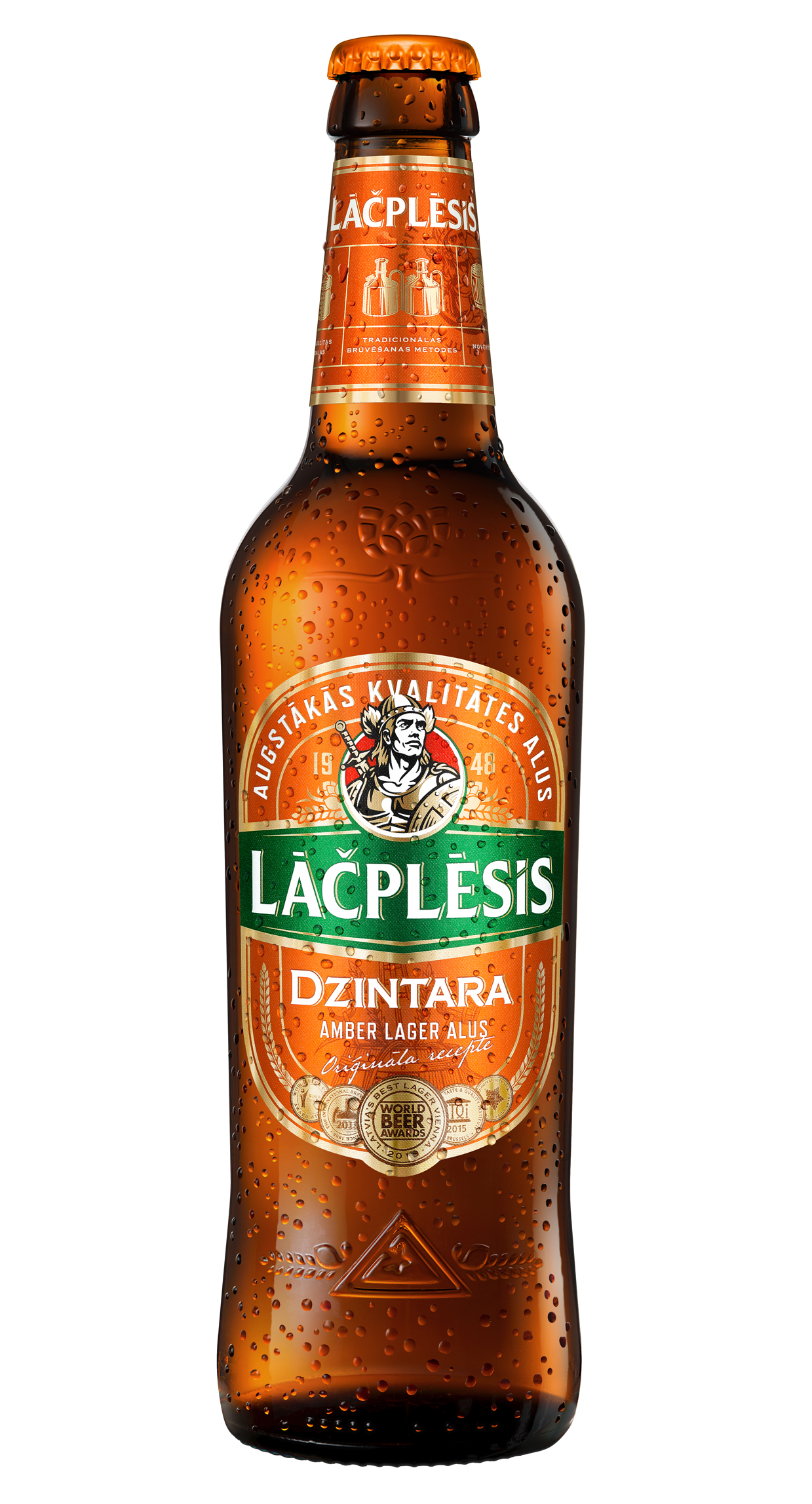 Alus Lāčplēsis Dzintara 4.8% 0.5l