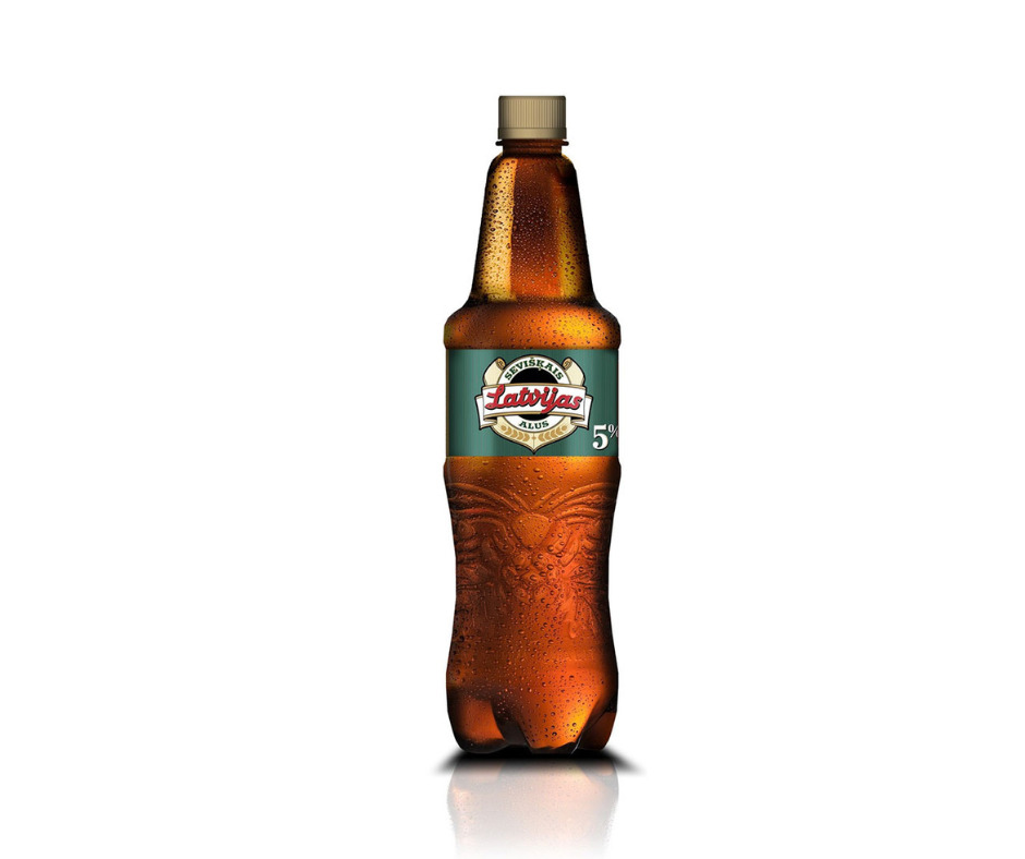 Alus Latvijas Sevišķais 5% 1l PET