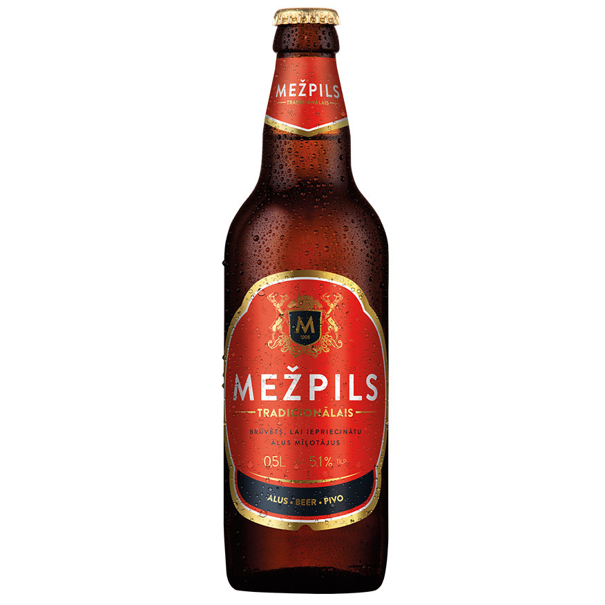 Alus Mežpils Tradicionālais 5.0% 0.5l