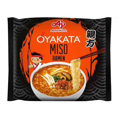Ātri pagatavojamās nūdeles Miso Ramen 89g, Oyakata