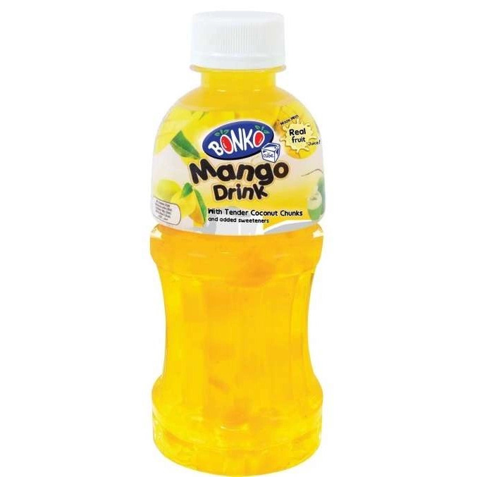 B/a dzēriens mango ar kokosriekstu skaidiņām 320ml, Bonko