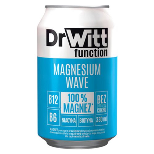 B/a gāz. funkc. dzēriens ar magnēz., ananāsu-citrona  g., bez piev. cuk. 330ml, Dr. Witt