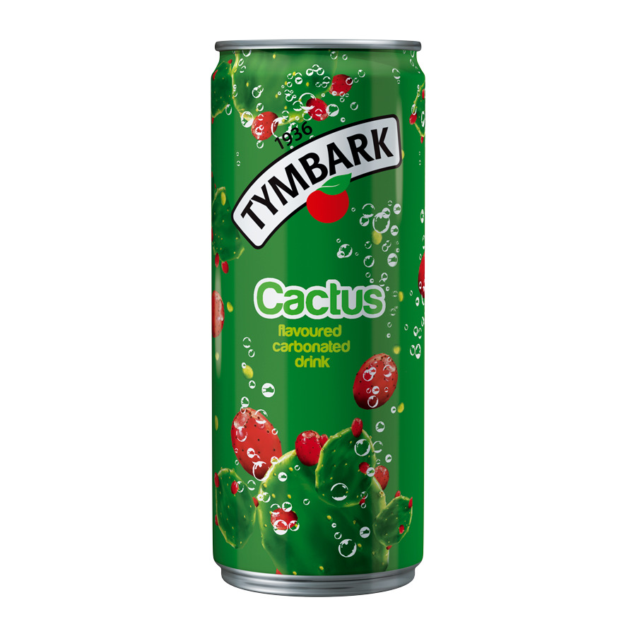 B/a gāzēts dzēriens ar kaktusa garšu 0.33l, Tymbark