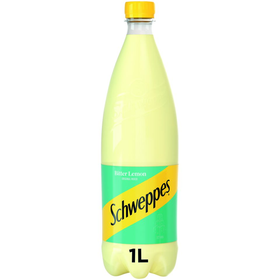 B/a gāzēts dzēriens Bitter Lemon 1l, Schweppes