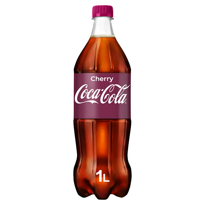 B/a gāzēts dzēriens Cherry 1l PET, Coca Cola