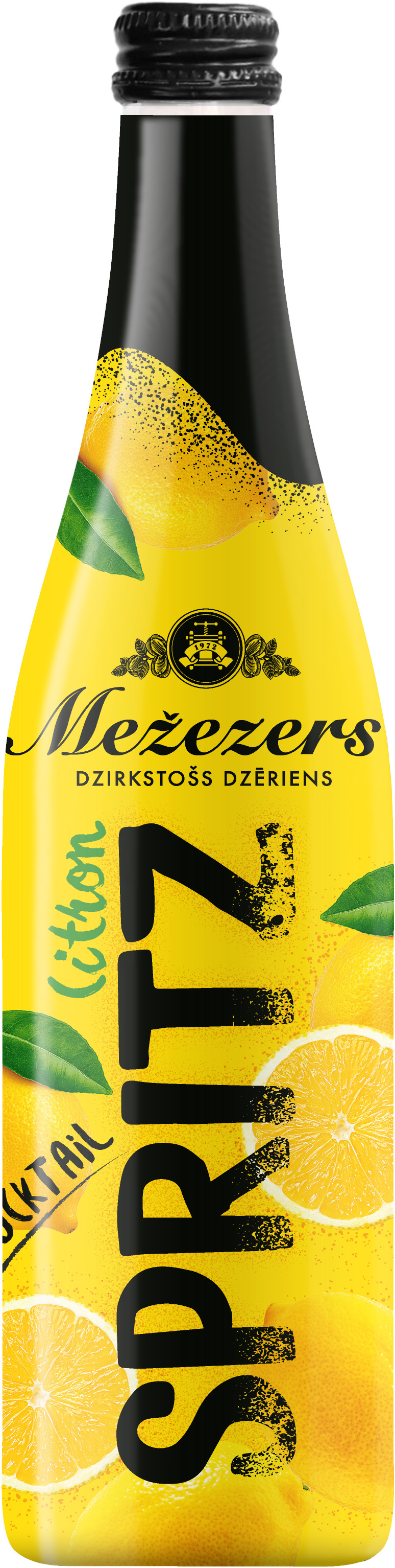 B/a gāzēts dzēriens Citronu Spritz 0.5l, Mežezers.