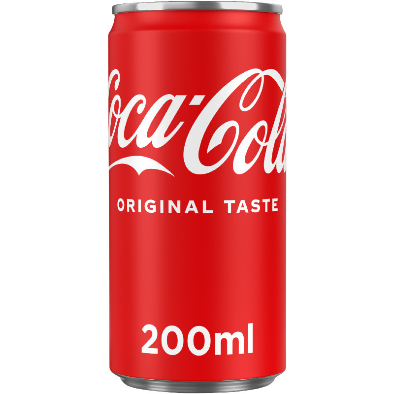 B/a gāzēts dzēriens Coca Cola 0.2l CAN.
