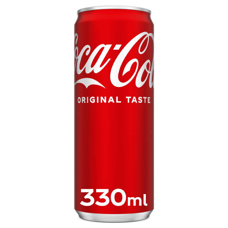 B/a gāzēts dzēriens Coca - Cola 0.33l CAN