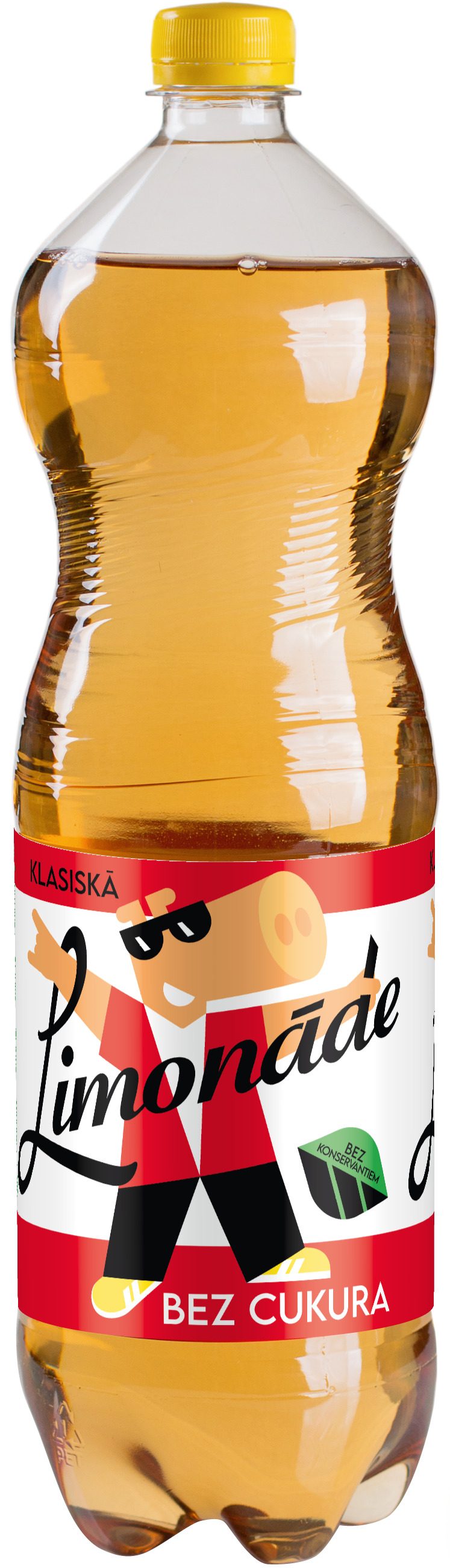 B/a gāzēts dzēriens Limonāde Klasiskā bez cukura 1.5l PET