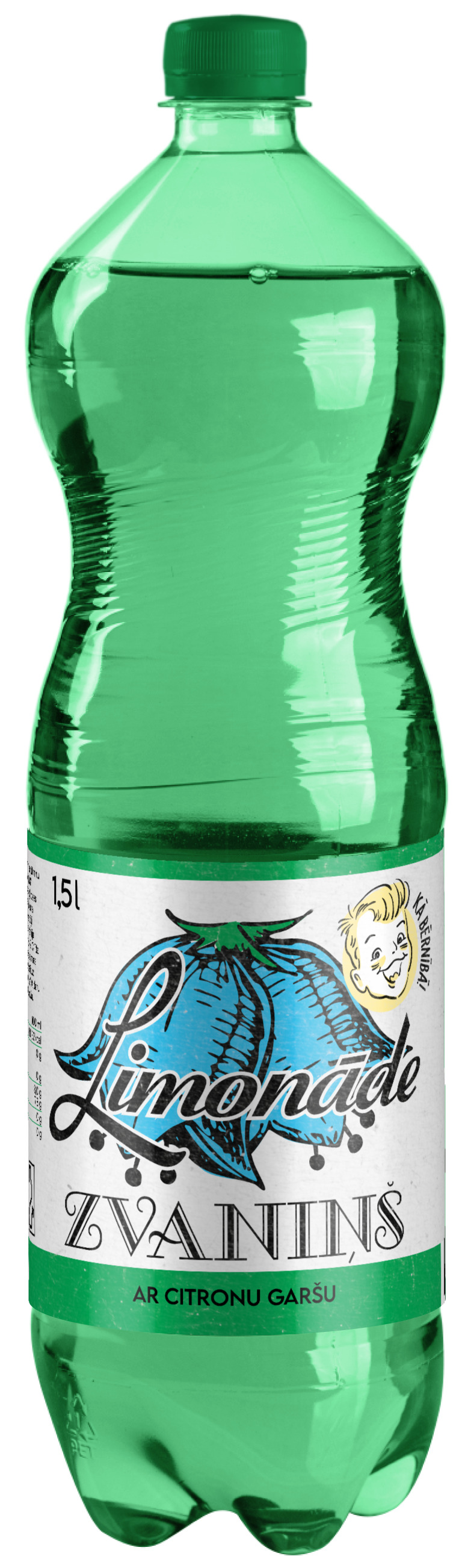 B/a gāzēts dzēriens Limonāde Zvaniņš 1.5l