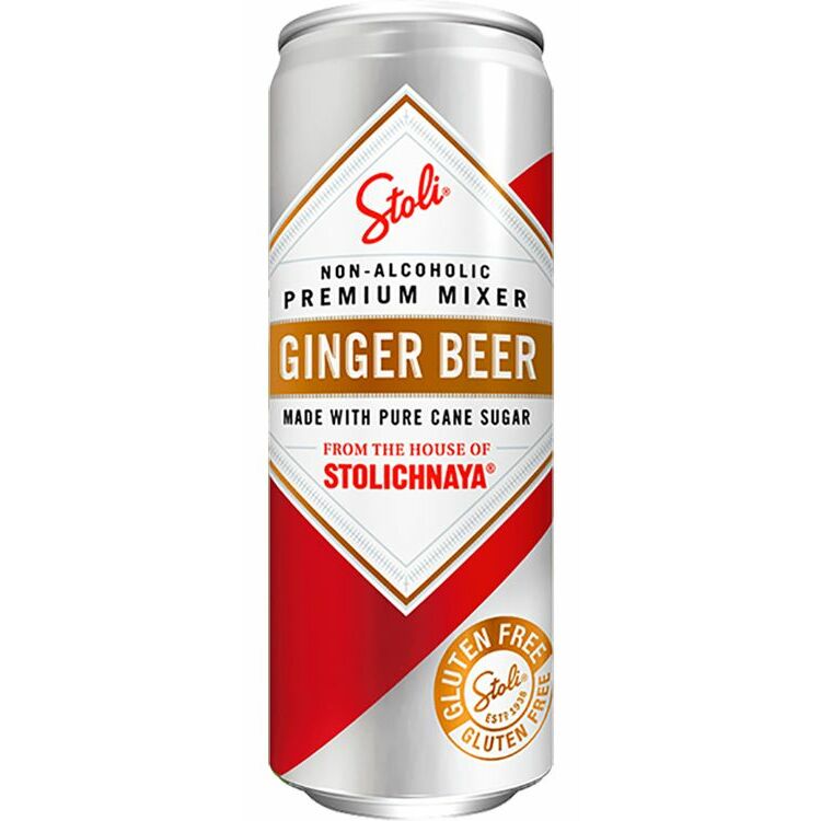 B/a gāzēts dzēriens Stolichnaya Ginger Beer 0.25l