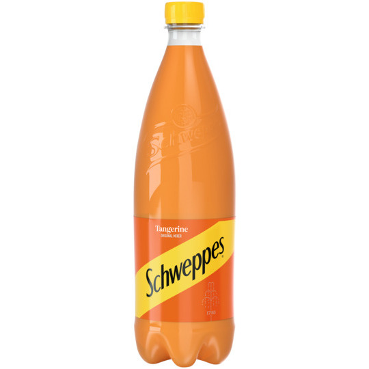B/a gāzēts dzēriens Tangerine 1l, Schweppes