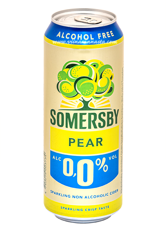 B/a sidrs Somersby Pear non-alco 0.5l CAN