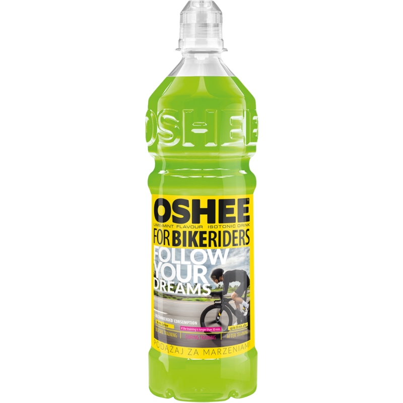 B/a sporta dzēriens Isotonic Lime - Mint 0.75l PET, Oshee