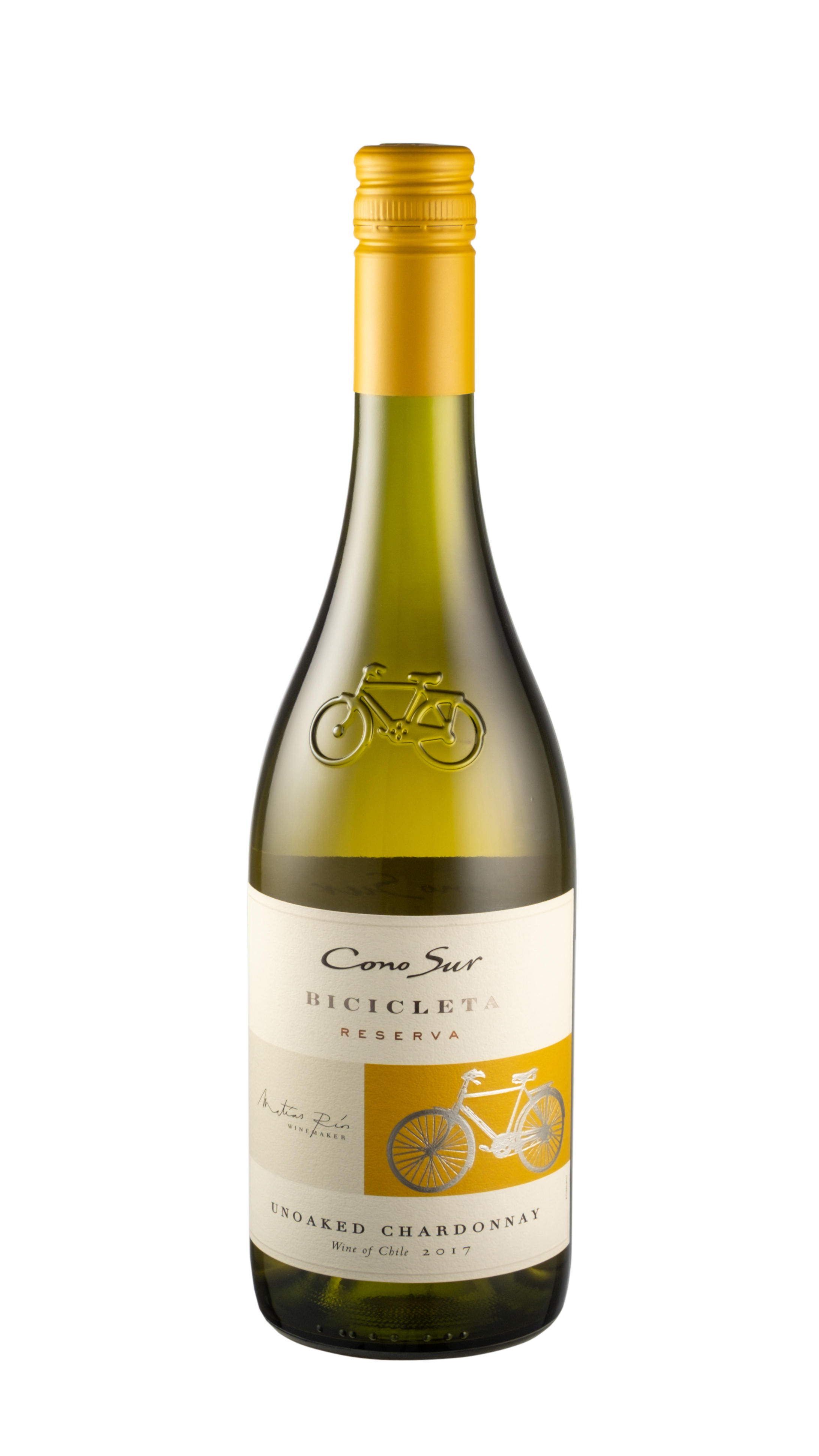 B.vīns Cono Sur Chardonnay sausais 12.5% 0.75l