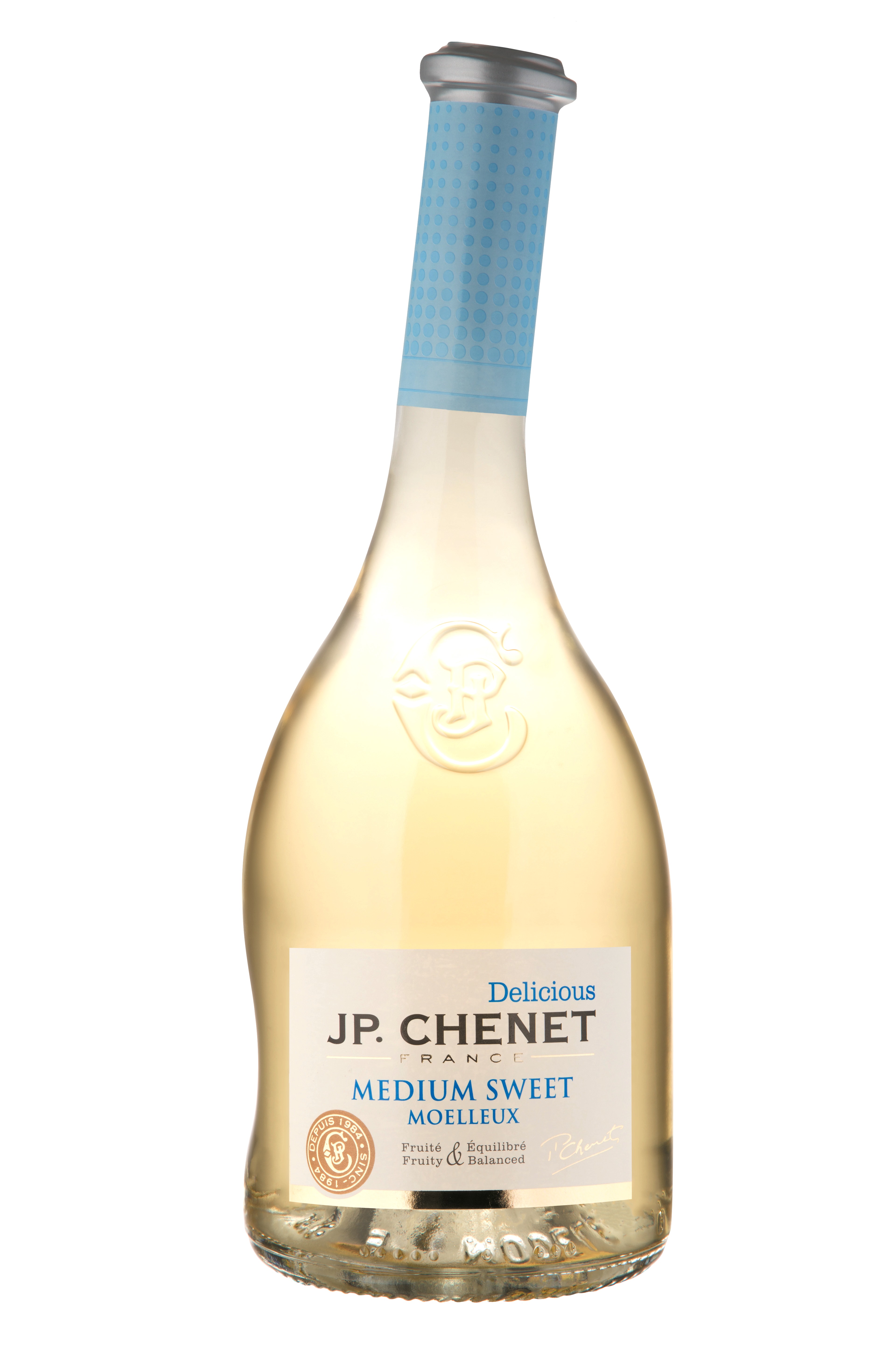 B.vīns J.P.Chenet Blanc pussaldais 11.5% 0.75l