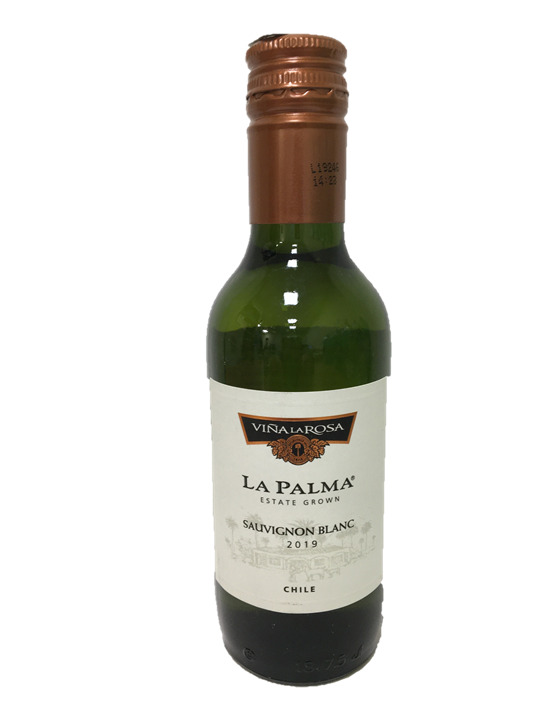 B.vīns La Palma Sauvignon Blanc 12% 0.1875L sauss