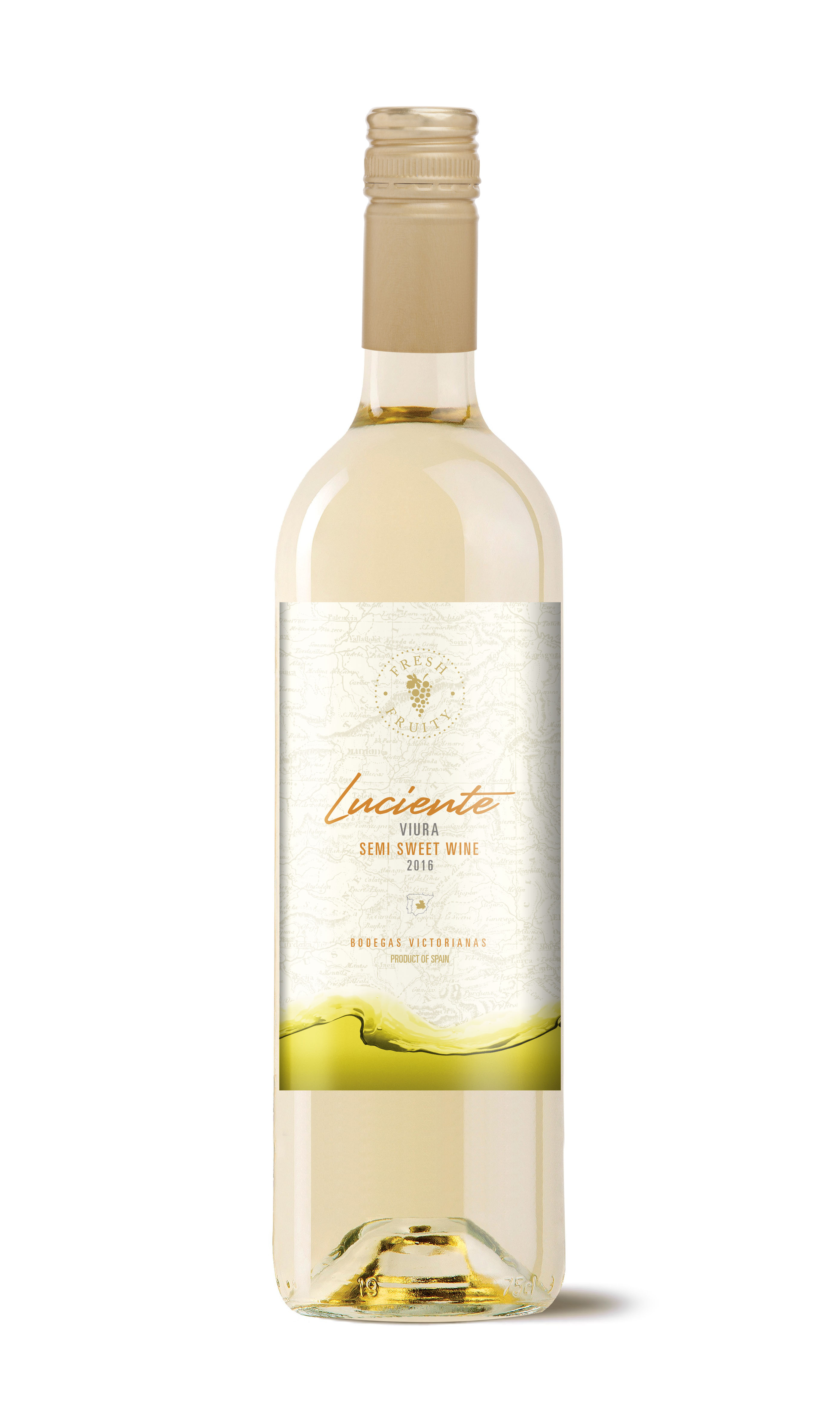 B.vīns Luciente pussaldais 11.5% 0.75l.