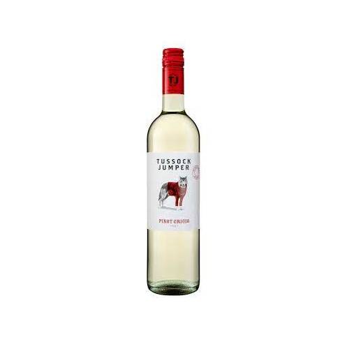 Baltvīns TUSSOCK JUMPER Pinot Grigio, sauss, 12 %, 0.75 l