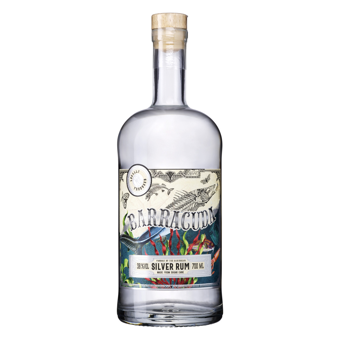 BARRACUDA RUM SILVER 38% 6x70CL