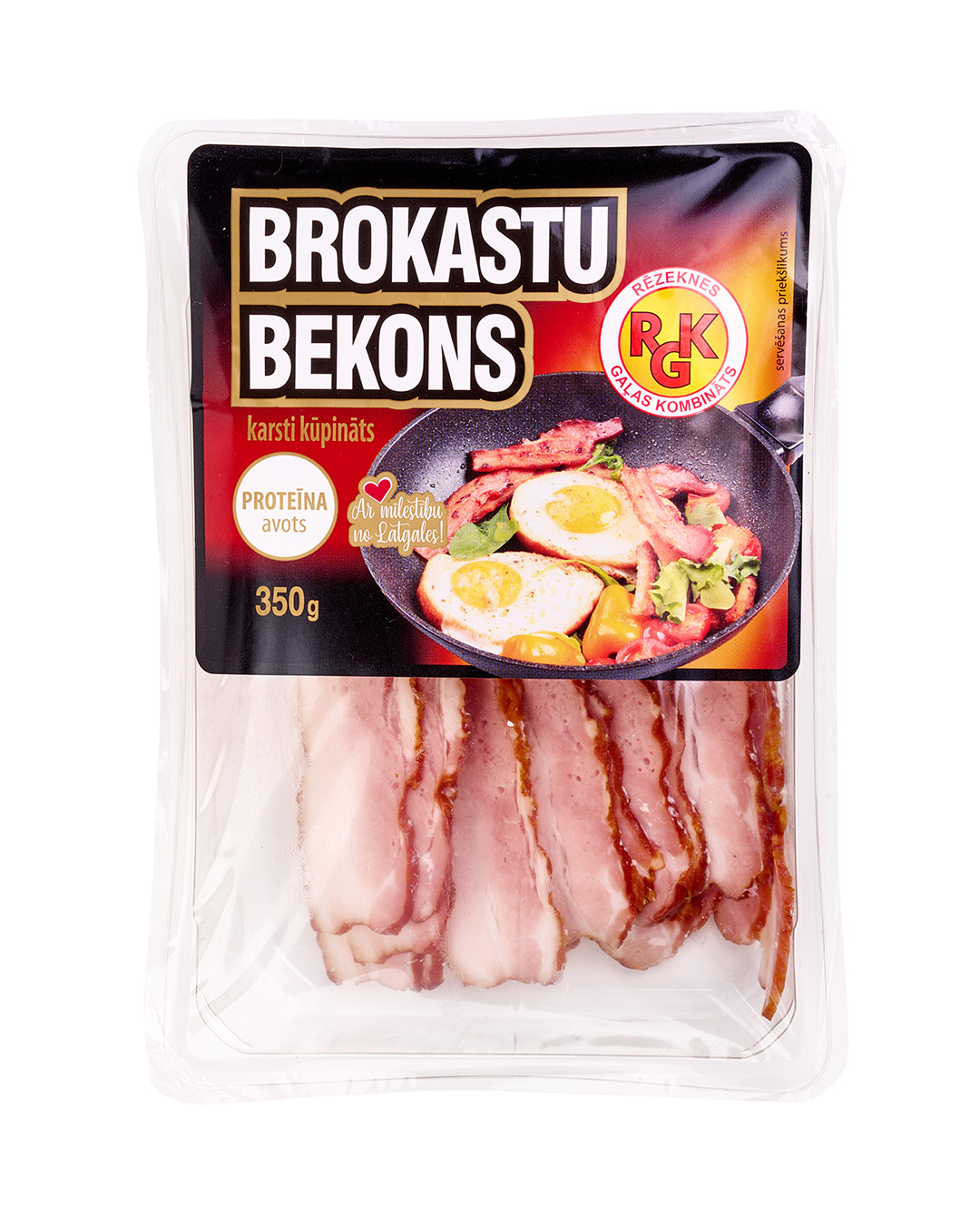 Bekons k/k šķēlēs Brokastu 350g, RGK