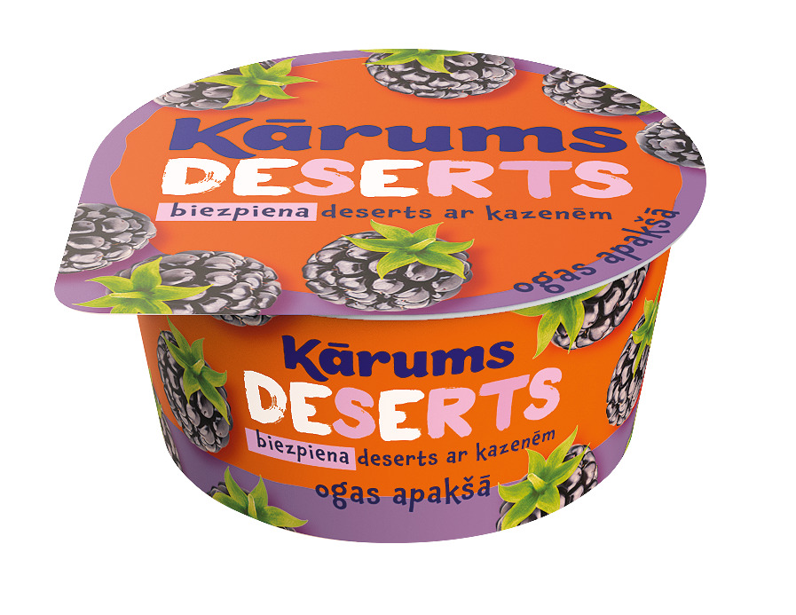 Biezpiena deserts Kārums ar kazenēm 140g