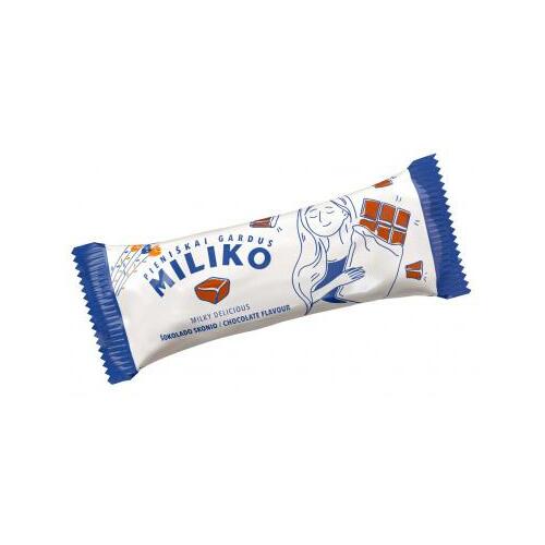 Biezpiena sieriņš glazēts ar šokolādes garšu 35g, Miliko