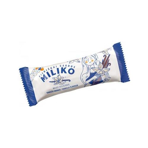 Biezpiena sieriņš glazēts ar vaniļas garšu 35g, Miliko