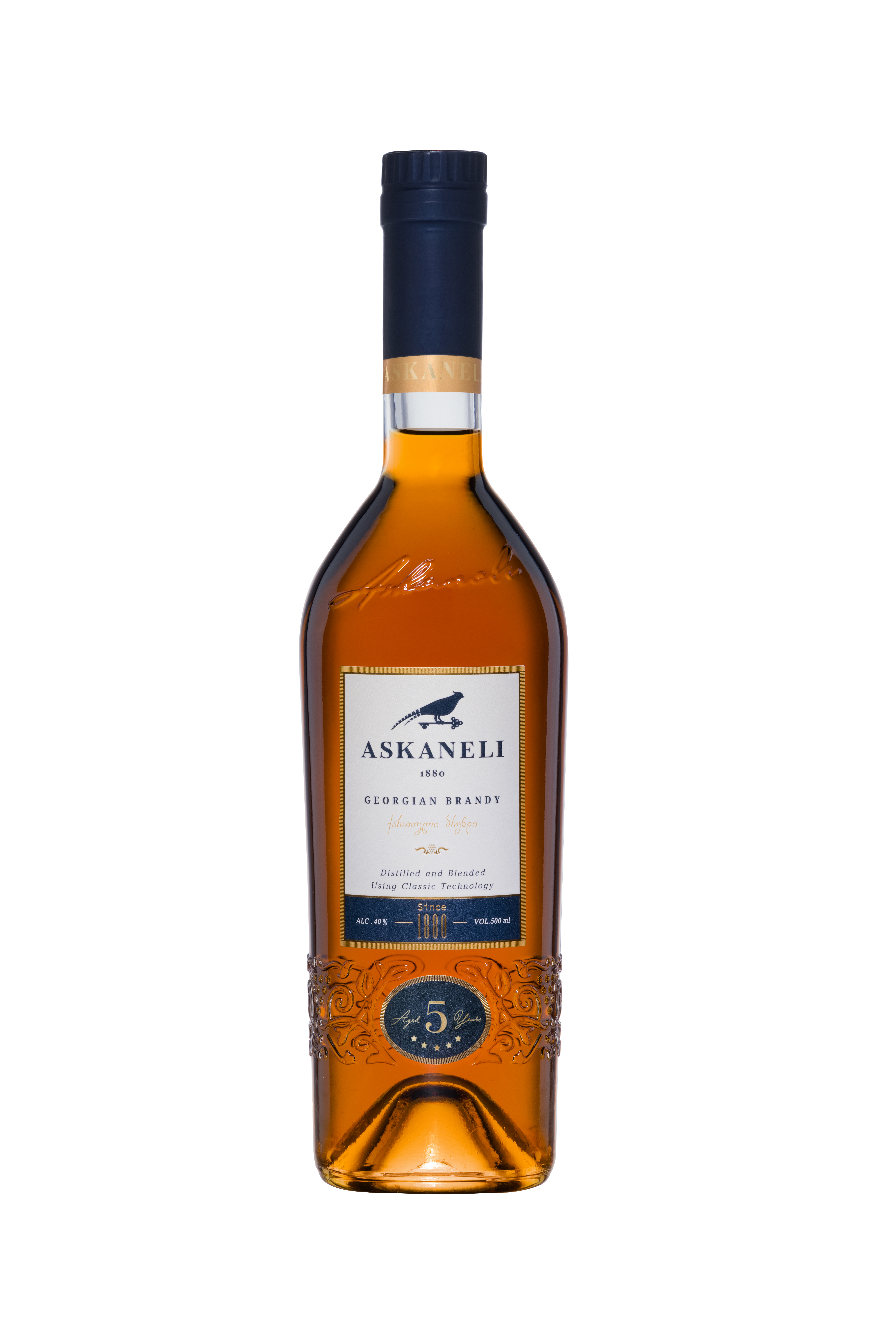 Brendijs Askaneli 5YO 40% 0.5l