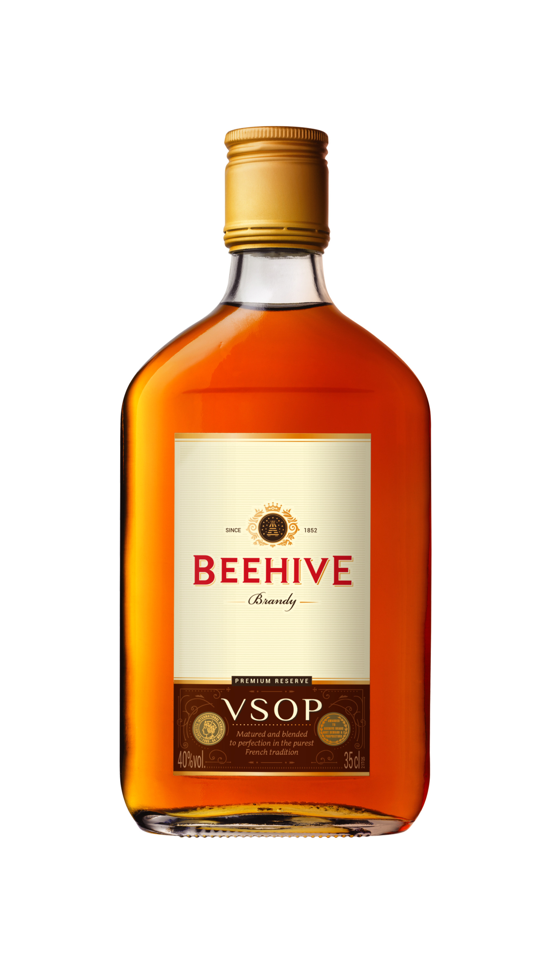 Brendijs Beehive Nap. Res. VSOP 40% 0.35l