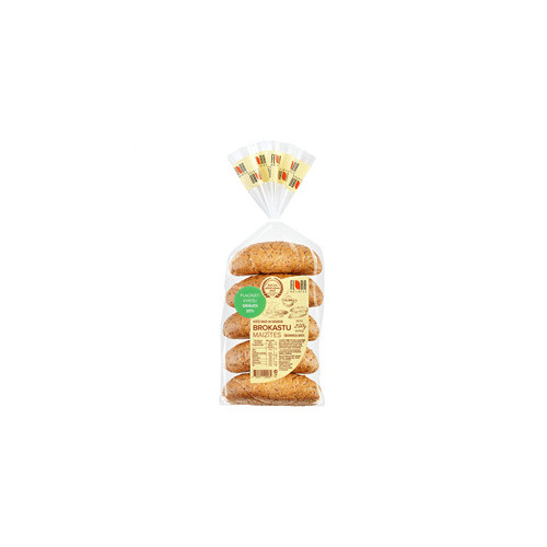 Brokastu maizītes 5gab./ kviešu ar graudiem 250g, Flora Maiznīca