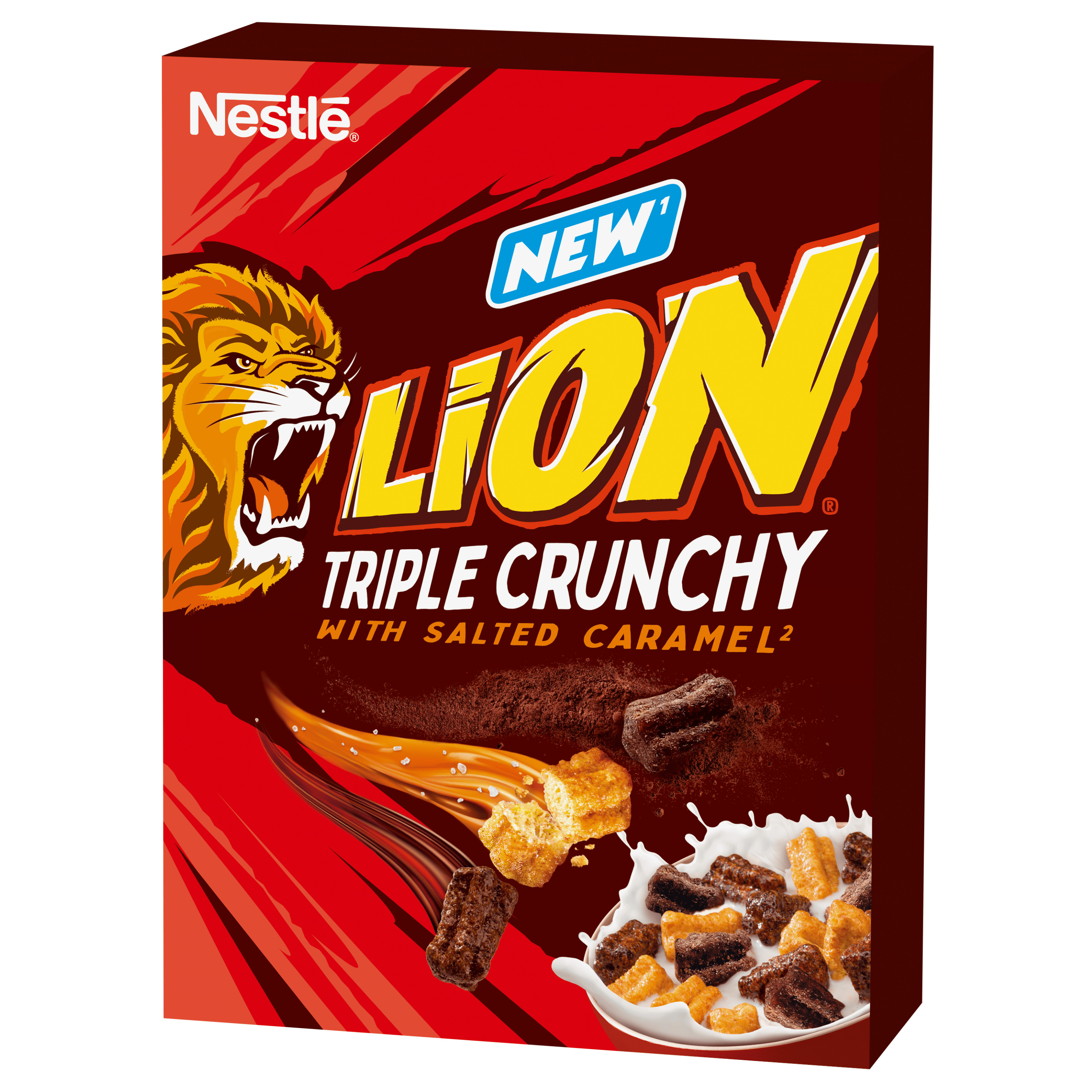 Brokastu pārslas Lion Triple Crunchy 300g, Nestle