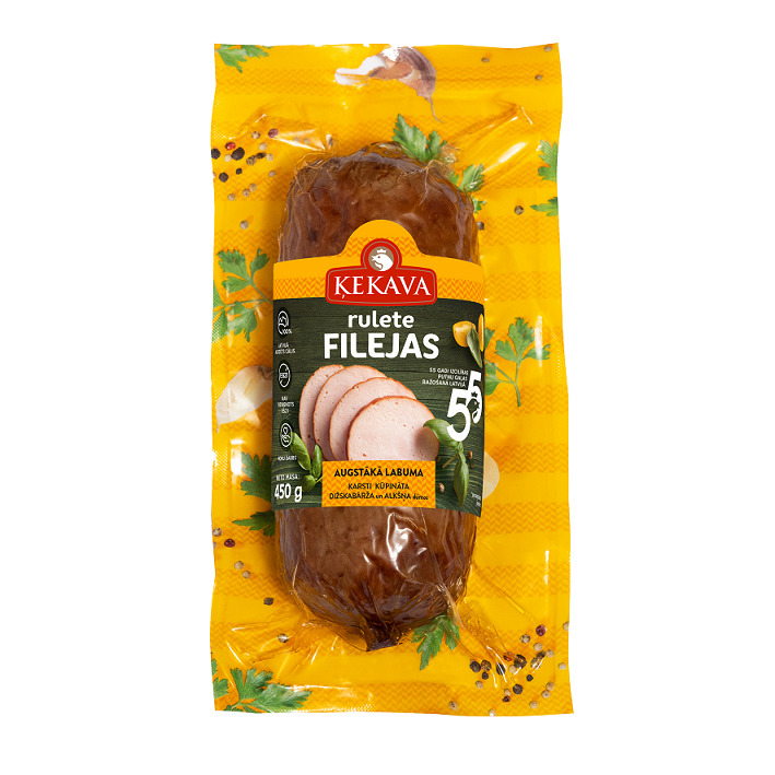 Cāļa filejas rulete, vak. 450g, Ķekava