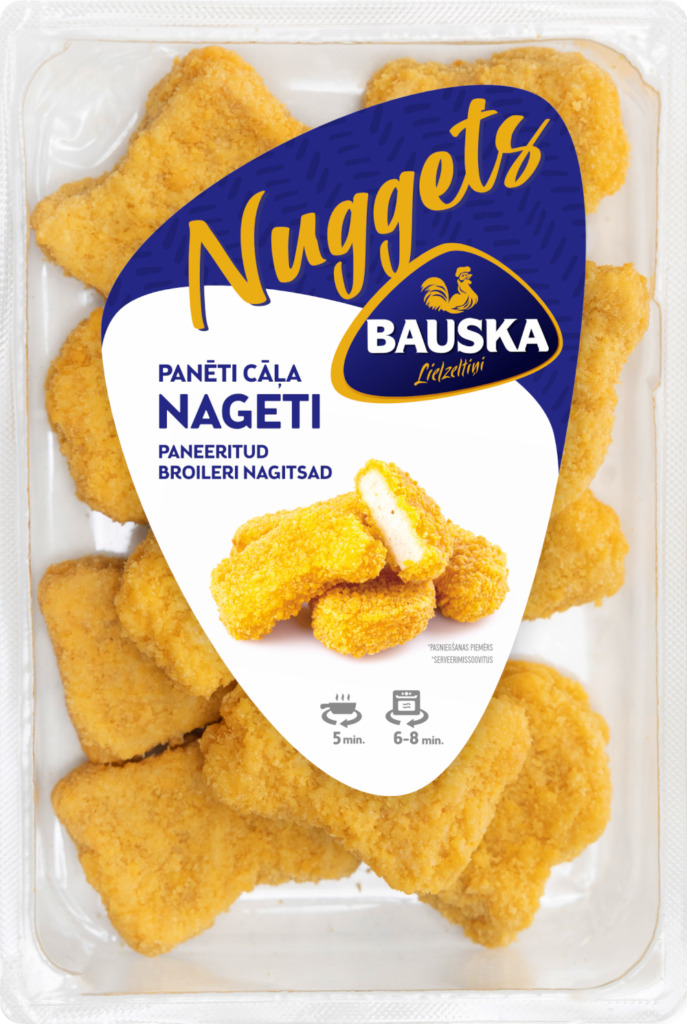 Cāļa nageti panēti 260g, Bauska