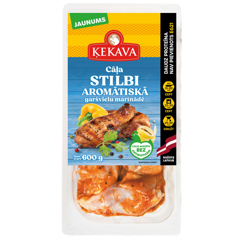 Cāļa stilbi Aromātiskā garšvielu marinādē a/atm. 600g, Ķekava
