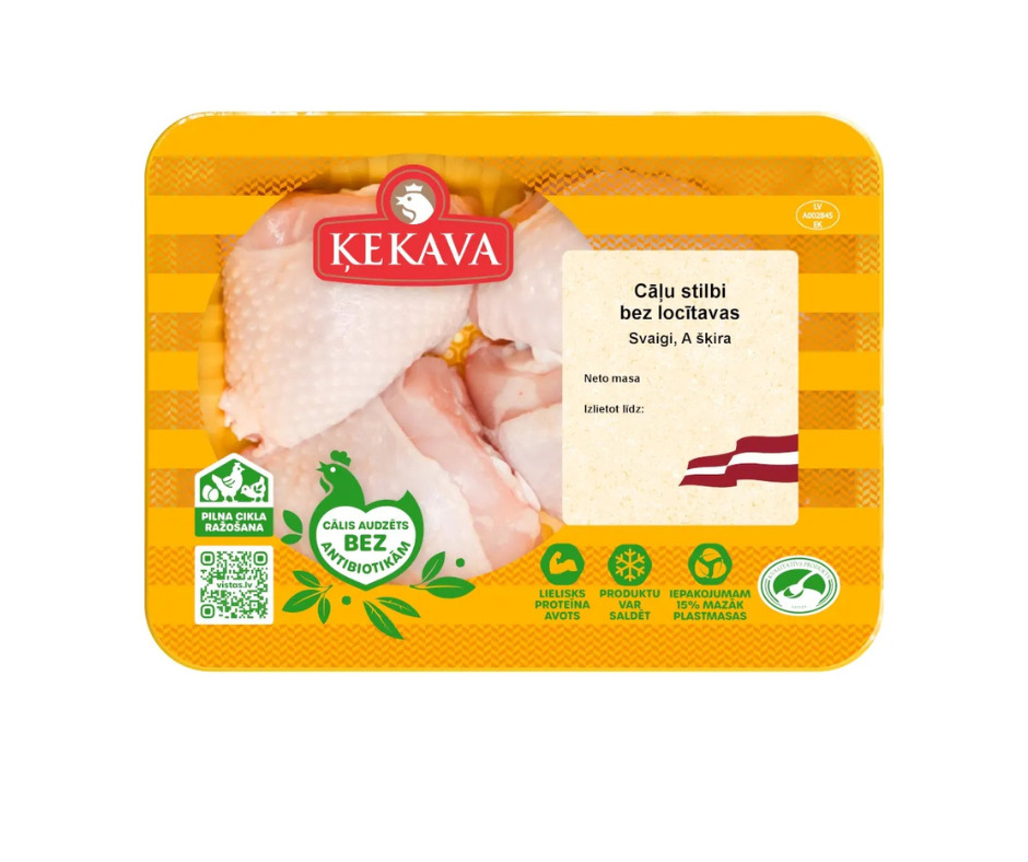 Cāļa stilbi bez locītavām 500g, PF Ķekava