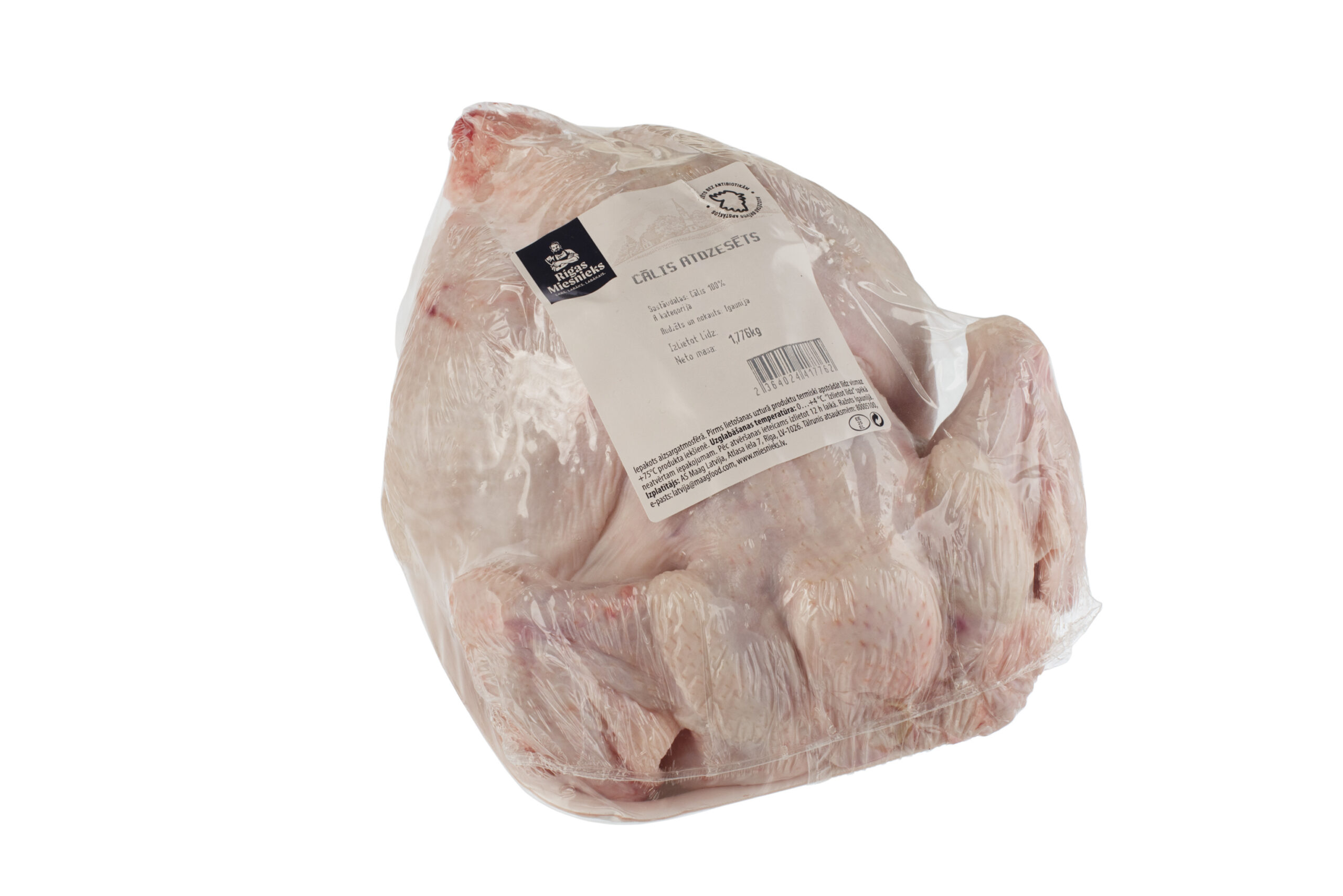 Cālis atdzesēts, sverams, RM