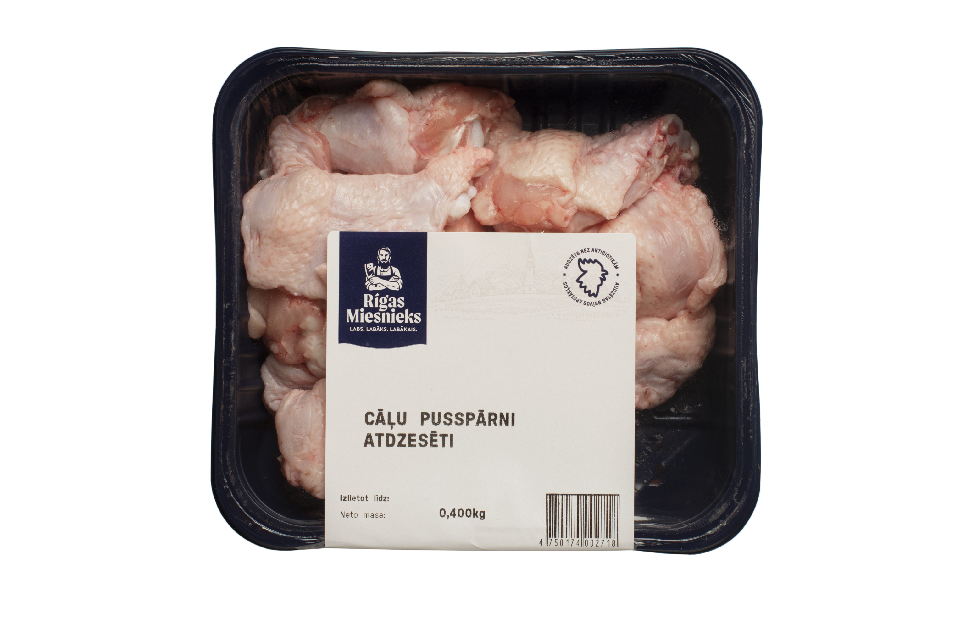 Cāļu pusspārni atdzesēti 400g, RM