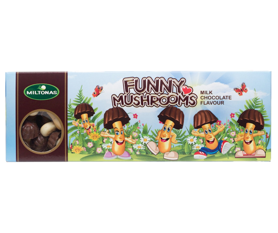 Cepumi Funny Mushrooms 170g, Miltonas
