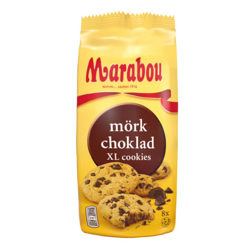 Cepumi Marabou ar tumšās šokolādes gab. 184g