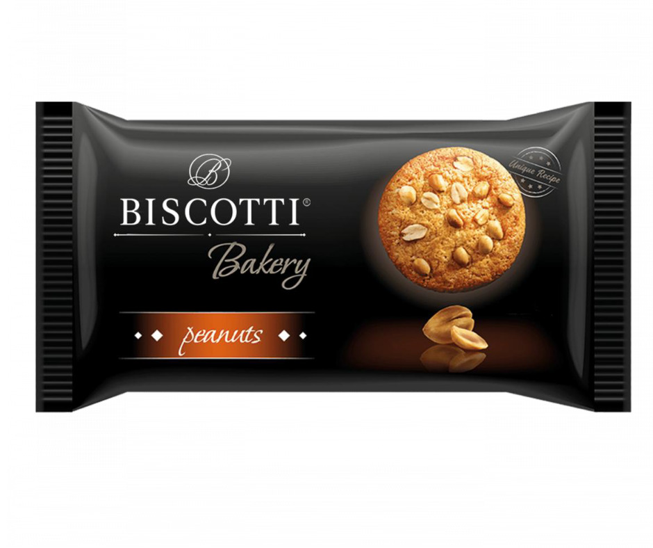 Cepumi smilšu ar zemesriekstiem 150g, Biscotti